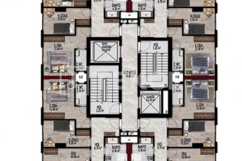 3+1 Wohnung  in Izmir, Türkei Nr. 191603 - 5