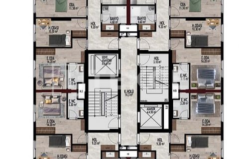 3+1 Wohnung  in Izmir, Türkei Nr. 191603 - 6