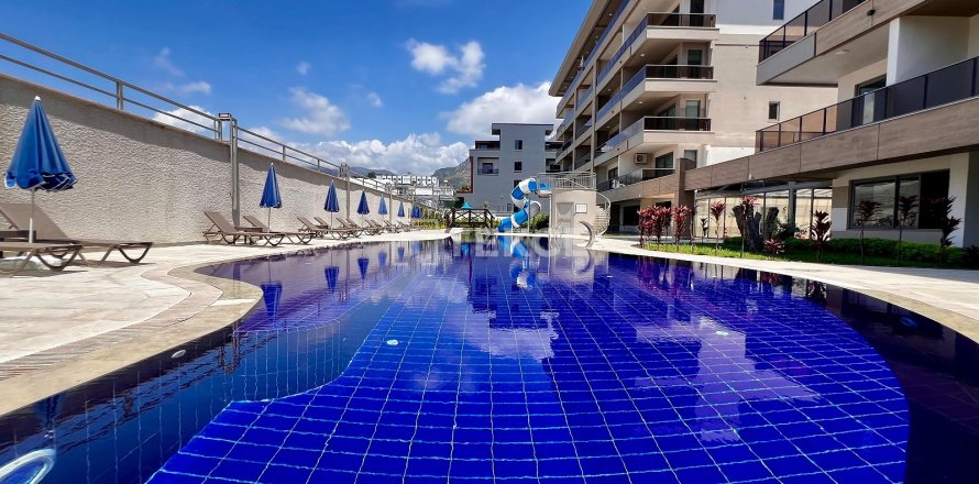 2+1 Lejlighed  i Alanya, Antalya, Tyrkiet Nr. 191598