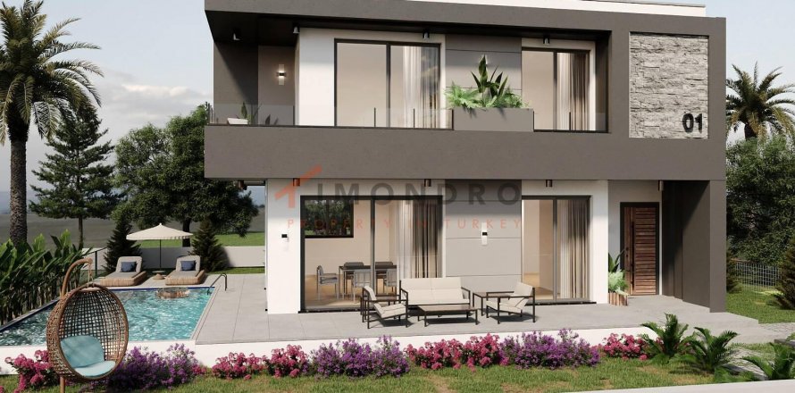 2+1 Villa  i Ozankoy, Girne,  Nr. 191139