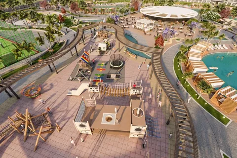 Продажа квартиры  в Аксу, Анталье, Турция 1+1, 61м2, №189478 – фото 17