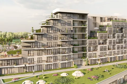 Продажа квартиры  в Аксу, Анталье, Турция 1+1, 61м2, №189478 – фото 5