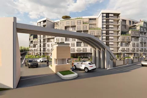 Продажа квартиры  в Аксу, Анталье, Турция 1+1, 61м2, №189478 – фото 8