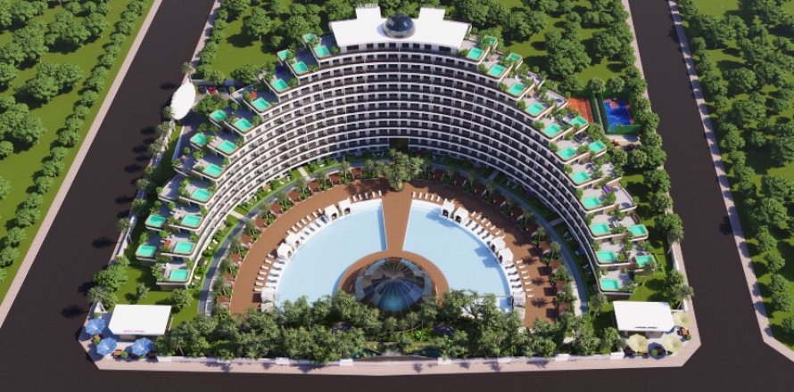 Квартира  1+1 в Анталье, Турция №185457