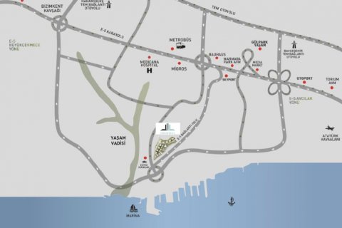 Продажа квартиры  в Стамбуле, Турция 4 комн., 138м2, №186342 – фото 27