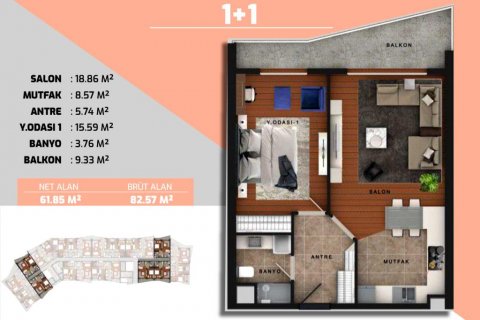 Apartment for sale  in Istanbul, Turkey, 189m2, No. 186338 – photo 23