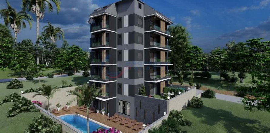 آپارتمان در  Alanya ، ترکیه 2 خوابه ، 110 متر مربع.  شماره 211430