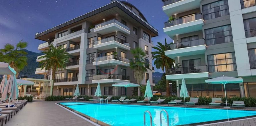 Квартира  3+1 в Аланье, Анталья, Турция №211431