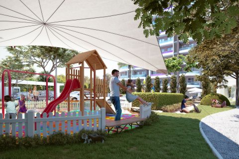 1+1 Leilighet  i Alanya, Antalya, Tyrkia Nr. 211460 - 14