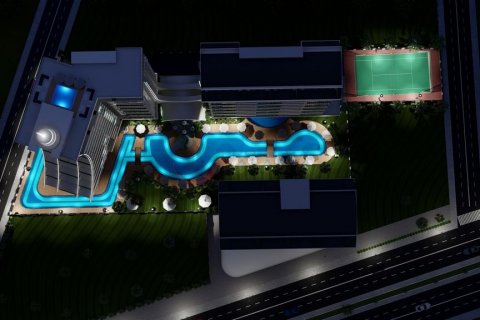 آپارتمان در  Alanya ، ترکیه 1 خوابه ، 57 متر مربع.  شماره 211429 - 13