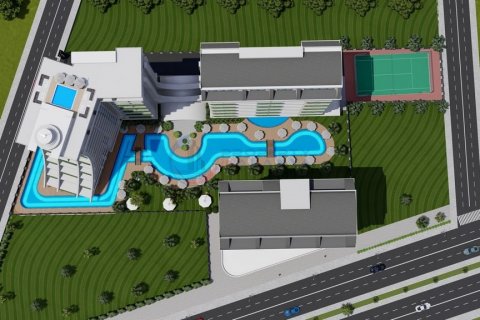 آپارتمان در  Alanya ، ترکیه 1 خوابه ، 57 متر مربع.  شماره 211429 - 7