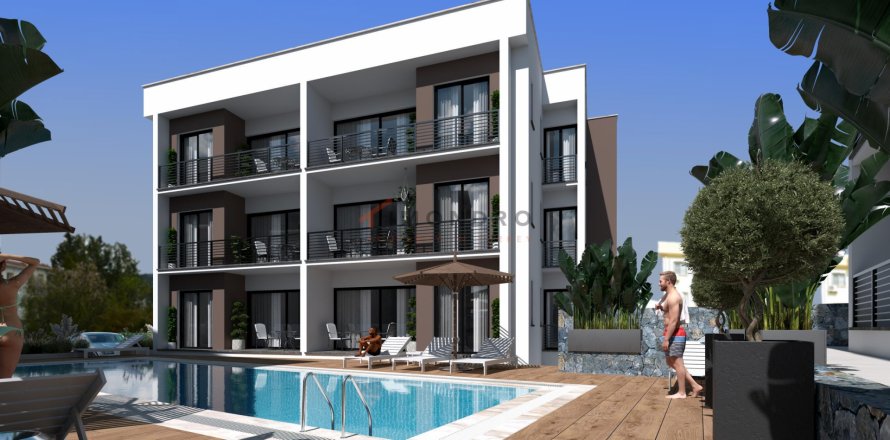 آپارتمان در Girne ، ترکیه 2 خوابه ، 84 متر مربع. شماره 191503