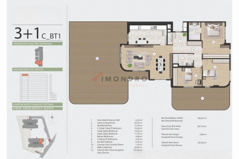 3+1 Wohnung in Gaziosmanpasa, Istanbul, Türkei Nr. 191412 - 6