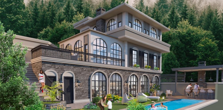 Вилла  4+1 в Стамбуле, Турция №187164