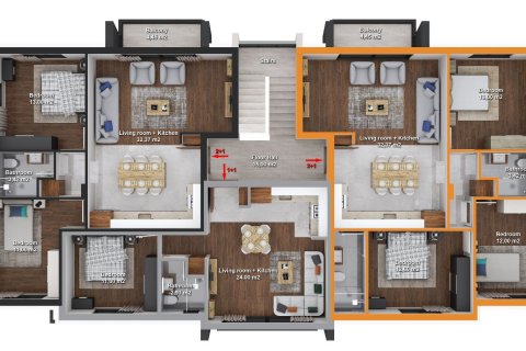 Apartment for sale  in Girne, Northern Cyprus, 96m2, No. 210677 – photo 10