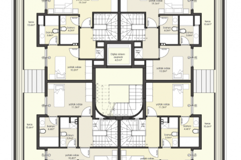 Apartment for sale  in Alanya, Antalya, Turkey, 2 bedrooms, 74m2, No. 185627 – photo 13
