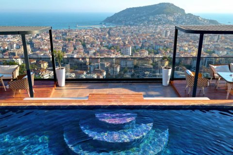 3+1 Lejlighed  i Alanya, Antalya, Tyrkiet Nr. 185628 - 1