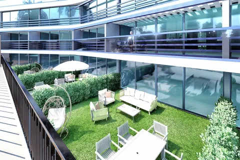 Продажа квартиры  в Аксу, Анталье, Турция 1+1, 42м2, №182755 – фото 12