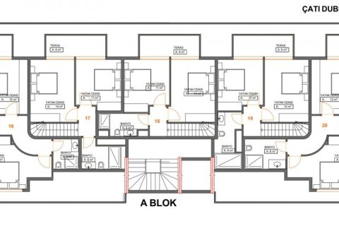 Apartment for sale  in Alanya, Antalya, Turkey, 48m2, No. 186222 – photo 8