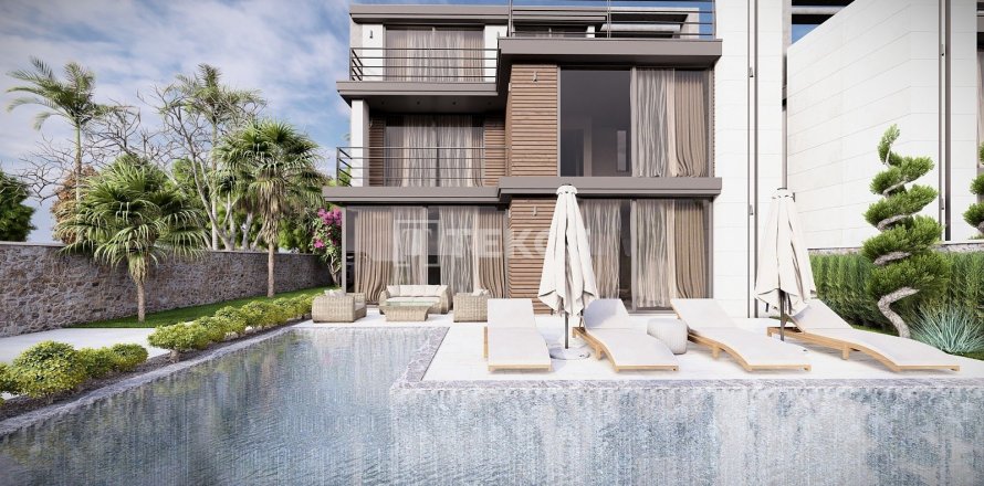 3+1 Villa  in Mugla, Türkei Nr. 191496