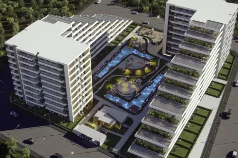 Продажа квартиры  в Аксу, Анталье, Турция 1+1, 62м2, №182747 – фото 3