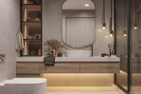 Продажа квартиры  в Аксу, Анталье, Турция 1+1, 62м2, №182747 – фото 6