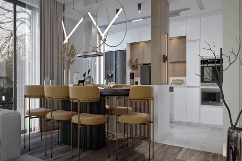 Продажа квартиры  в Аксу, Анталье, Турция 2+1, 122м2, №182749 – фото 26