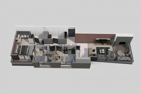 آپارتمان در  Mersin ، ترکیه 115 متر مربع.  شماره 186118 - 28