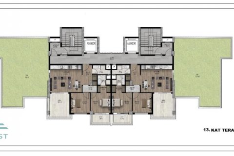 Apartment for sale  in Mersin, Turkey, 90m2, No. 186119 – photo 20