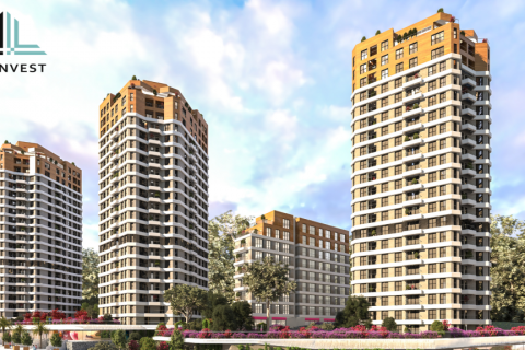 Продажа квартиры  в Стамбуле, Турция 2 комн., 63м2, №186063 – фото 1