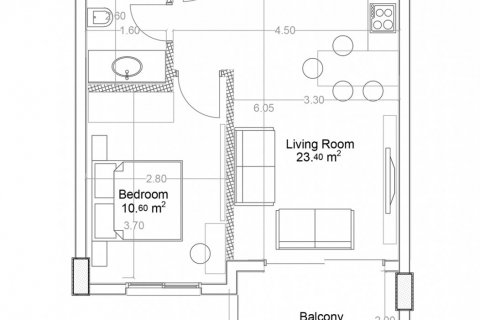 1+1 Lejlighed i Yekta Green Life Gazipasa Residence, Gazipasa, Antalya, Tyrkiet Nr. 160771