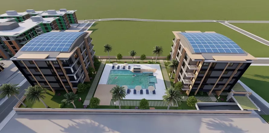 1+1 Lägenhet  i Kepez, Canakkale, Turkiet Nr. 183058