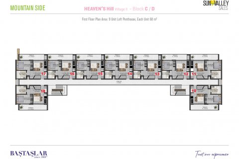 2+1 Wohnung in Heaven's Hill Village II,  Nr. 188282 - 2