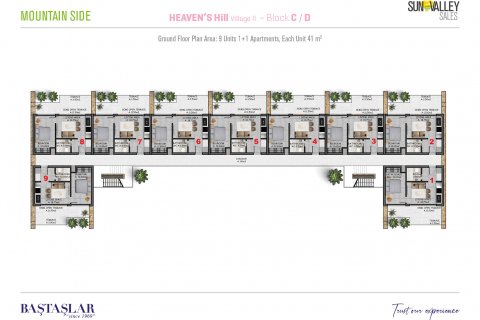 1+1 Wohnung in Heaven's Hill Village II,  Nr. 188276 - 3