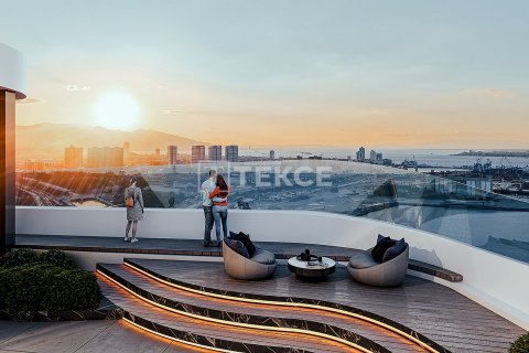 آپارتمان در  Izmir ، ترکیه 1 خوابه ، 73 متر مربع.  شماره 189660 - 9