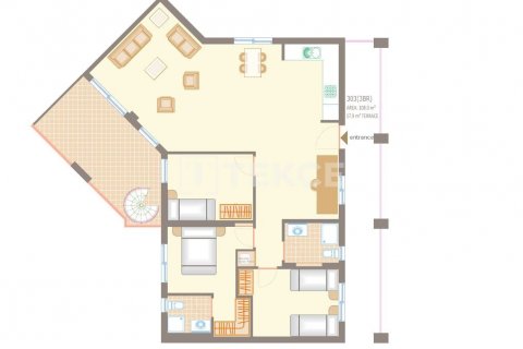 Apartment for sale  in Iskele, Northern Cyprus, 2 bedrooms, 198m2, No. 192077 – photo 29