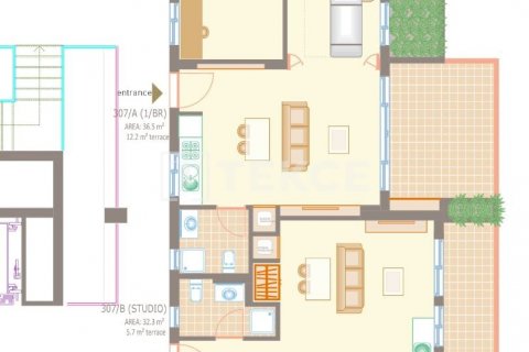 Takvåning  i Iskele,  Nr. 192073 - 27