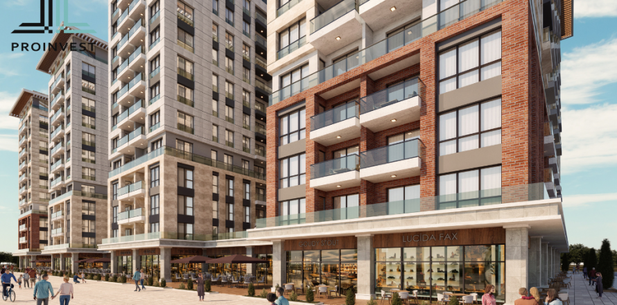 Квартира  4-х ком. в Стамбуле, Турция №186086