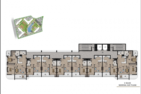 Daire   Mersin, Türkiye №186071 - 24