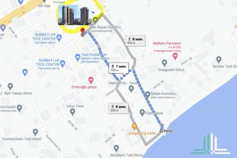 Продажа квартиры  в Мерсине, Турция 3 комн., 100м2, №186125 – фото 22