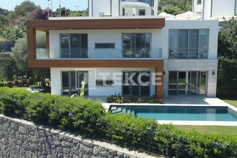 4+1 Villa  i Bodrum, Mugla, Tyrkiet Nr. 206518 - 1