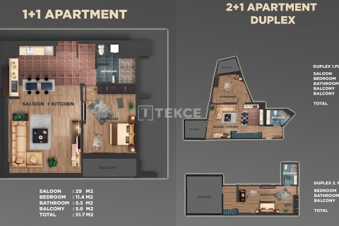 Продажа квартиры  в Ялове, Турция 3+1, 120м2, №193288 – фото 7