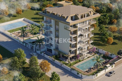 2+1 Takvåning i Alanya, Antalya, Turkiet Nr. 191592 - 1