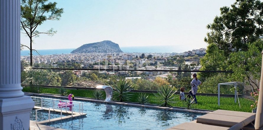 Вилла 5+1 в Аланье, Анталья, Турция №206676