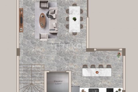 Продажа виллы в Аланье, Анталье, Турция 5+1, 430м2, №206676 – фото 22