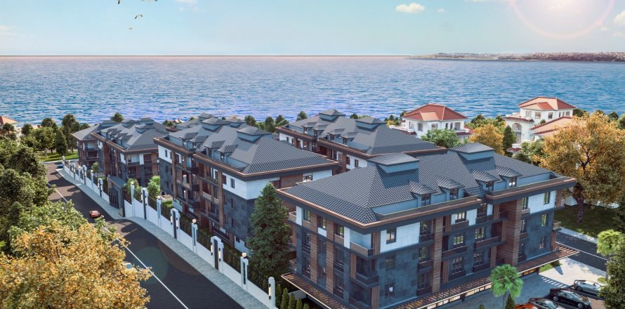 آپارتمان در  Istanbul ، ترکیه 2 خوابه ، 140 متر مربع.  شماره 188957