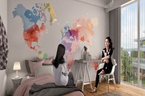 آپارتمان در Istanbul ، ترکیه 2 خوابه ، 100 متر مربع. شماره 188955 - 21