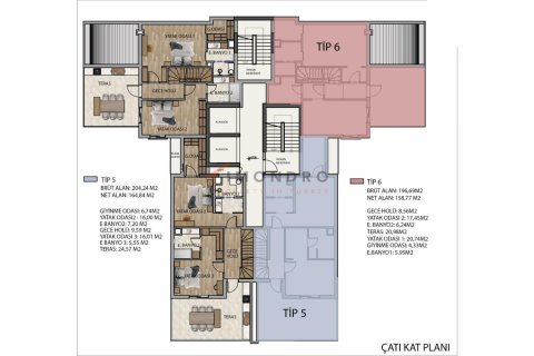 Продажа квартиры  в Коньяалты, Анталье, Турция 4+1, 169м2, №176290 – фото 26