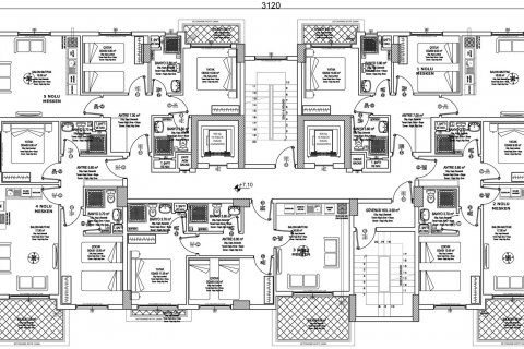 Жилой комплекс Loccoinvest Barbaros в Махмутларе, Анталья, Турция №189644 – фото 3