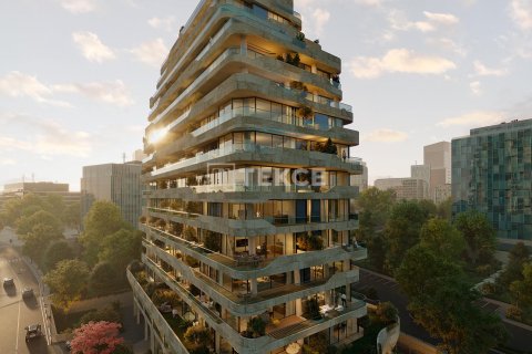 آپارتمان در  Istanbul ، ترکیه 1 خوابه ، 81 متر مربع.  شماره 184257 - 4